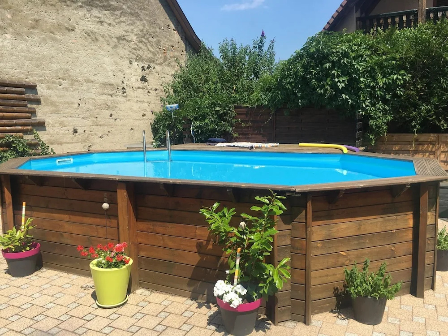 House With 2 Bedrooms in Biesheim, With Pool Access, Furnished Terrace