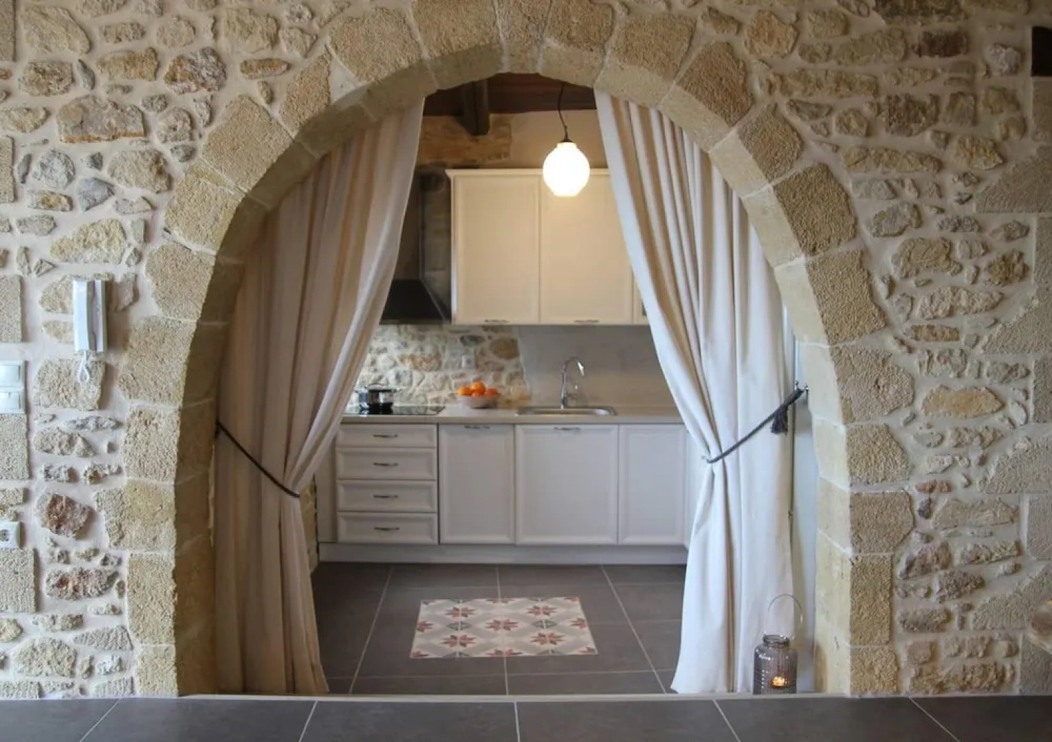 Villa With one Bedroom in Kolymvari Chania Crete , With Wonderful sea View, Furnished Terrace and Wifi Near the Beach