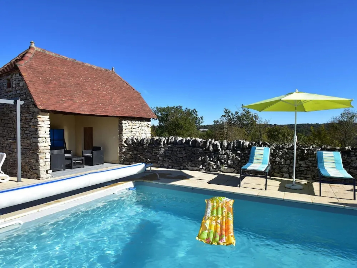 Authentic Holiday Home With Private Swimming Pool and Stunning View in France