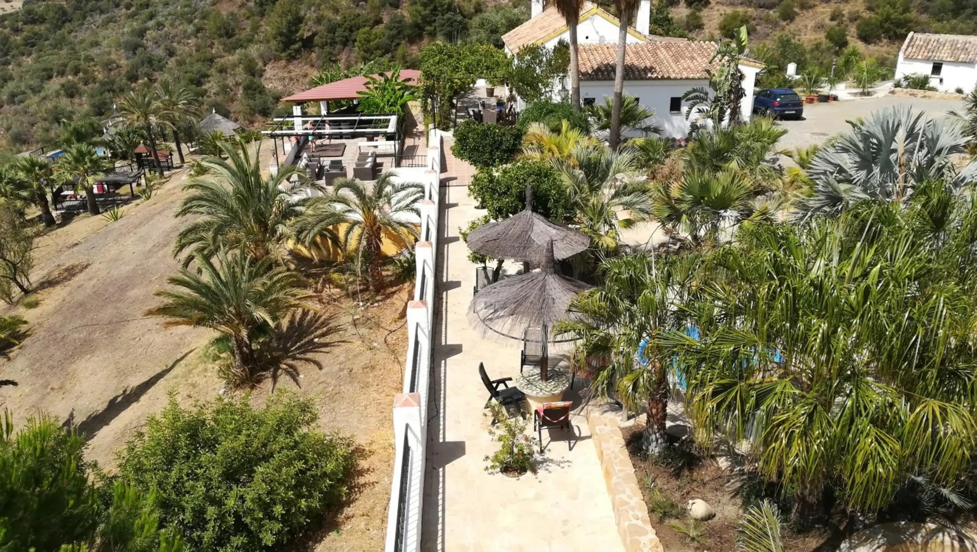 Castle Tower apartment in rural holiday park.