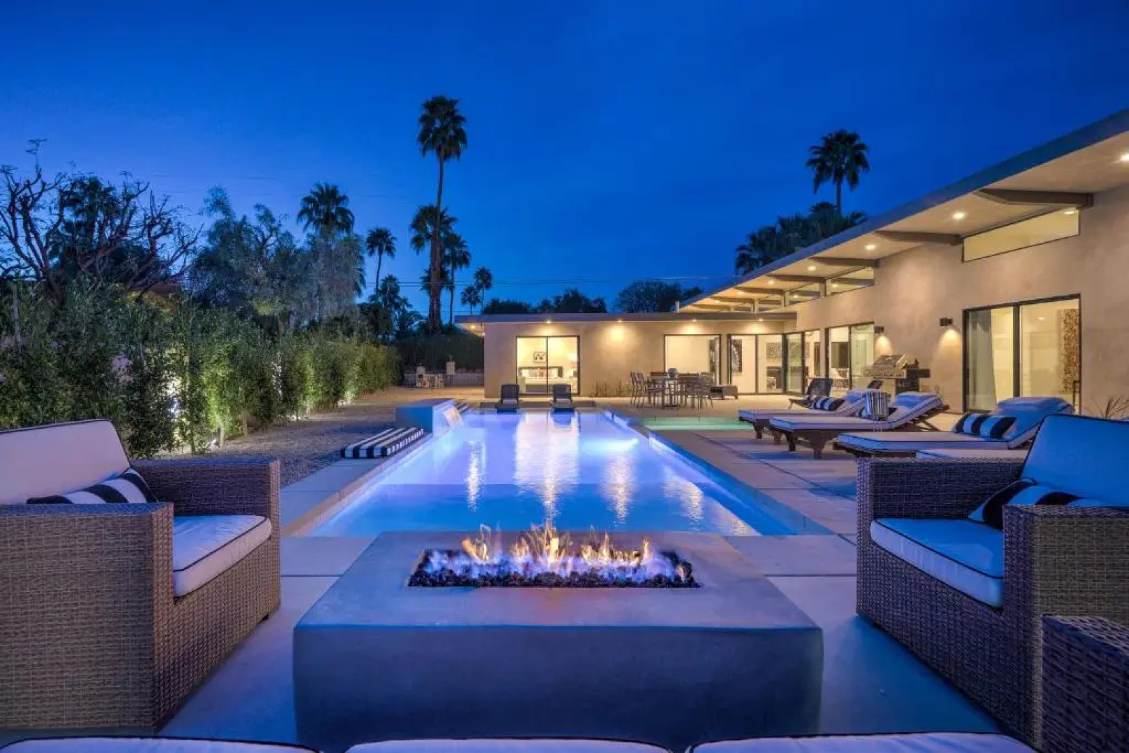 Best in Palm Springs • Featured in Dwell • 5 Bedrooms & All En Suite Baths