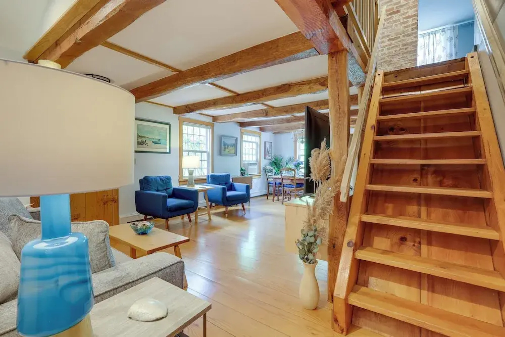 Yard & Fire Pit: Unique Cape Cod Home in Brewster