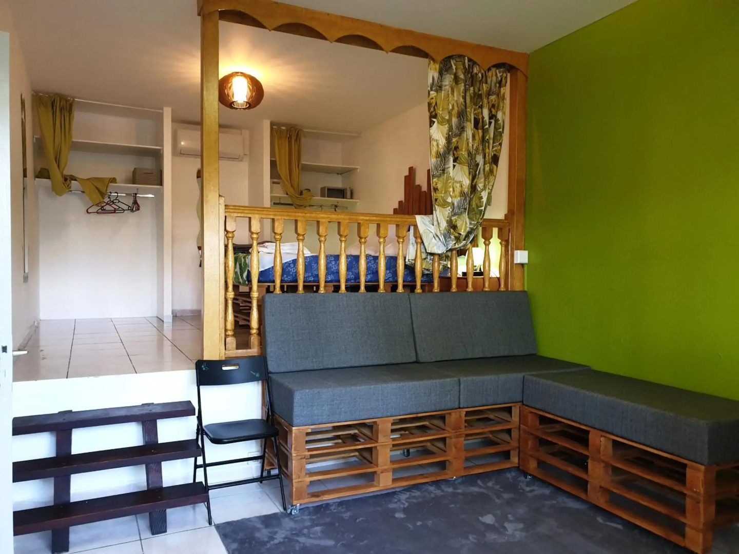 Super Studio en résidence face à la plage