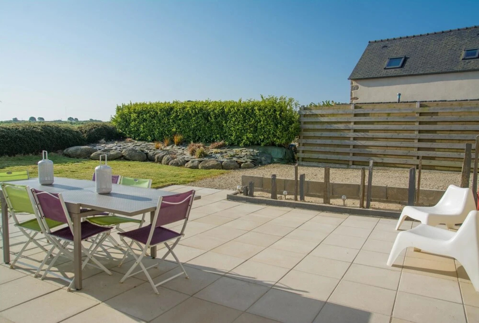 House With 3 Bedrooms in Plougoulm, With Enclosed Garden and Wifi