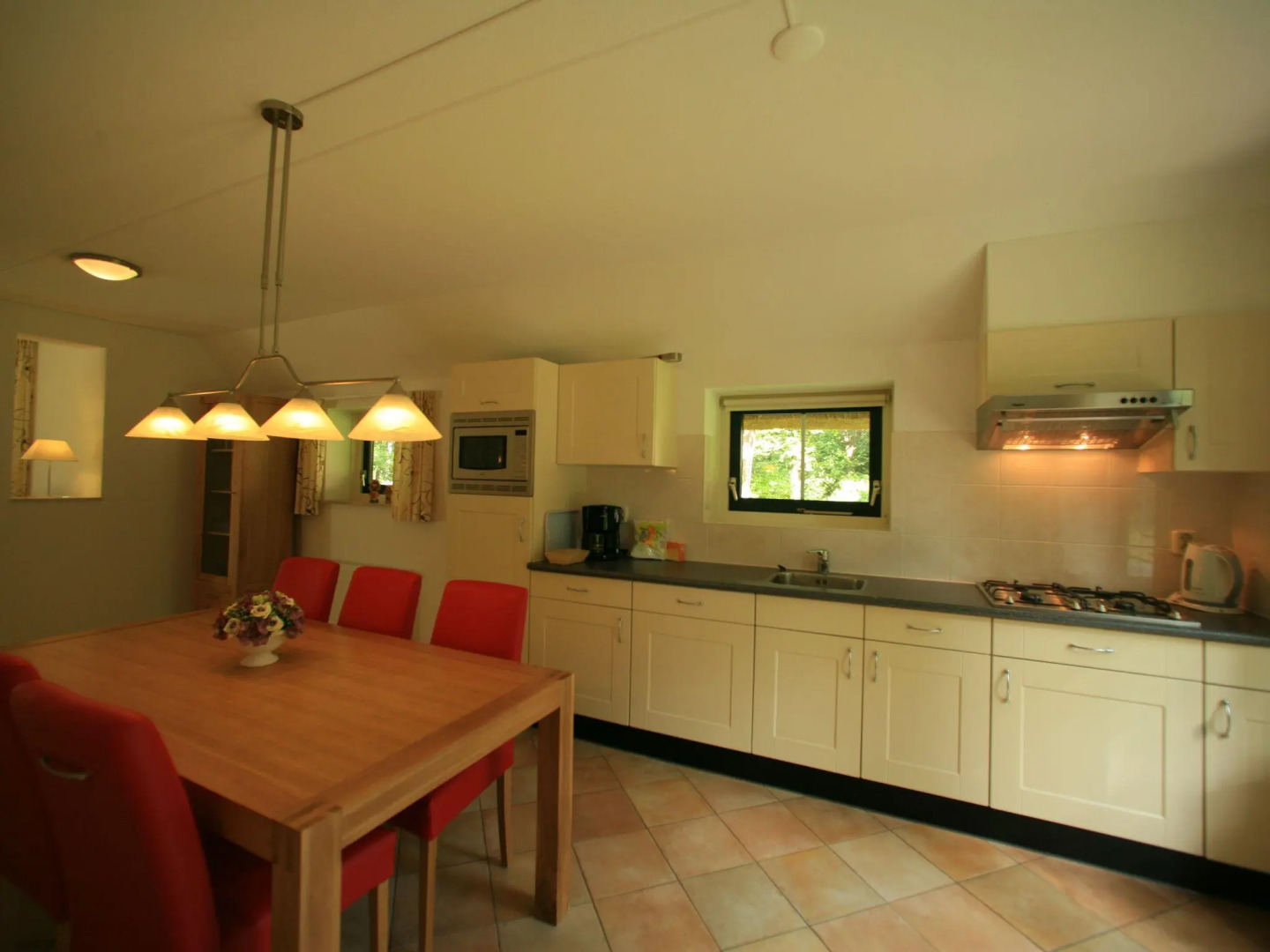 Detached holiday home with dishwasher, in a nature reserve