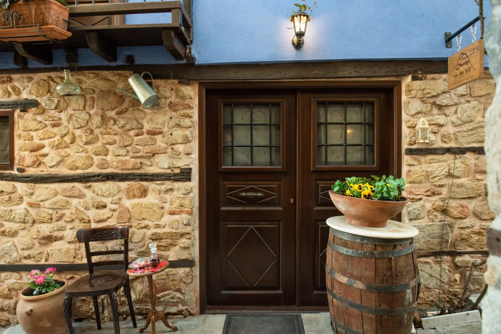 Dandy on the Hill in Arnaia | 4  Seasons Maisonette | Up to 4 people