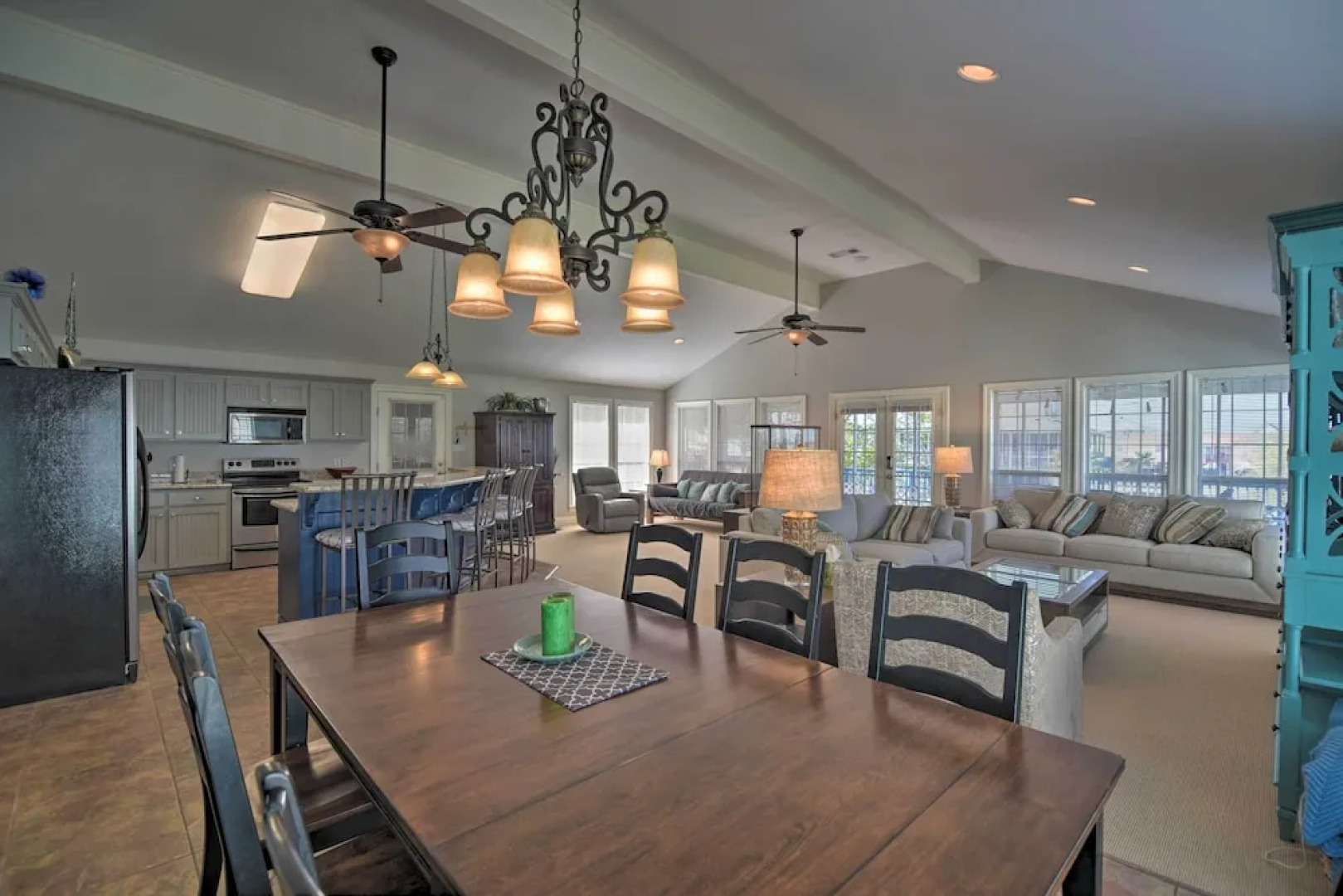 Fish at Canalfront Bay St Louis Home - Dock & Deck