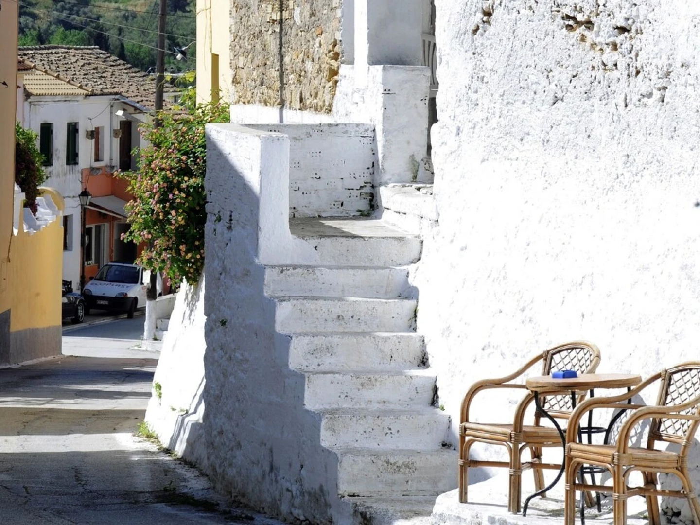 Traditional Cottage on the Hillside of Antiperni