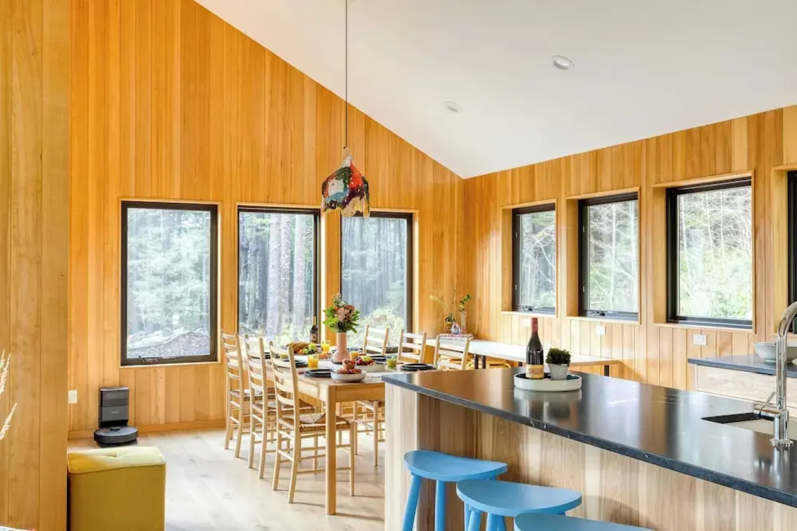 Rustic Arch Cape Getaway w/ Vibrant Interior Walk to the Beach Cape Wonder