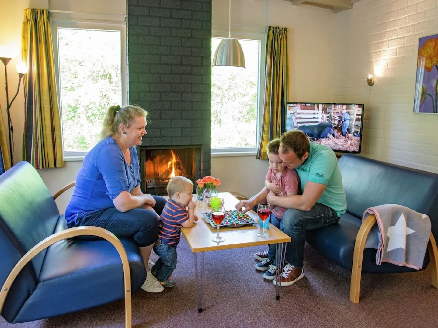 Bungalow With Fireplace, not far From Assen
