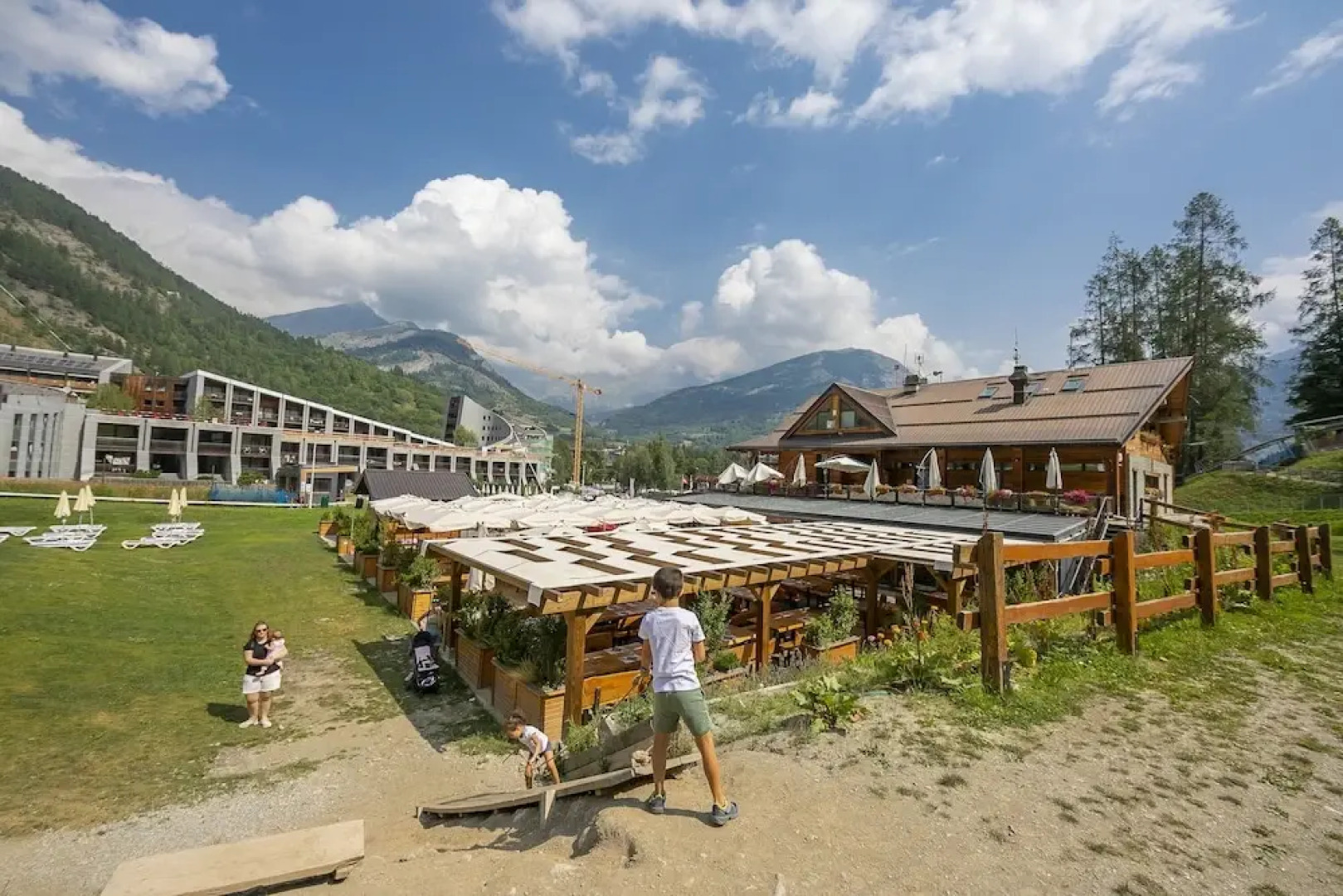 La Marmotta Campo Smith on the Ski Slopes