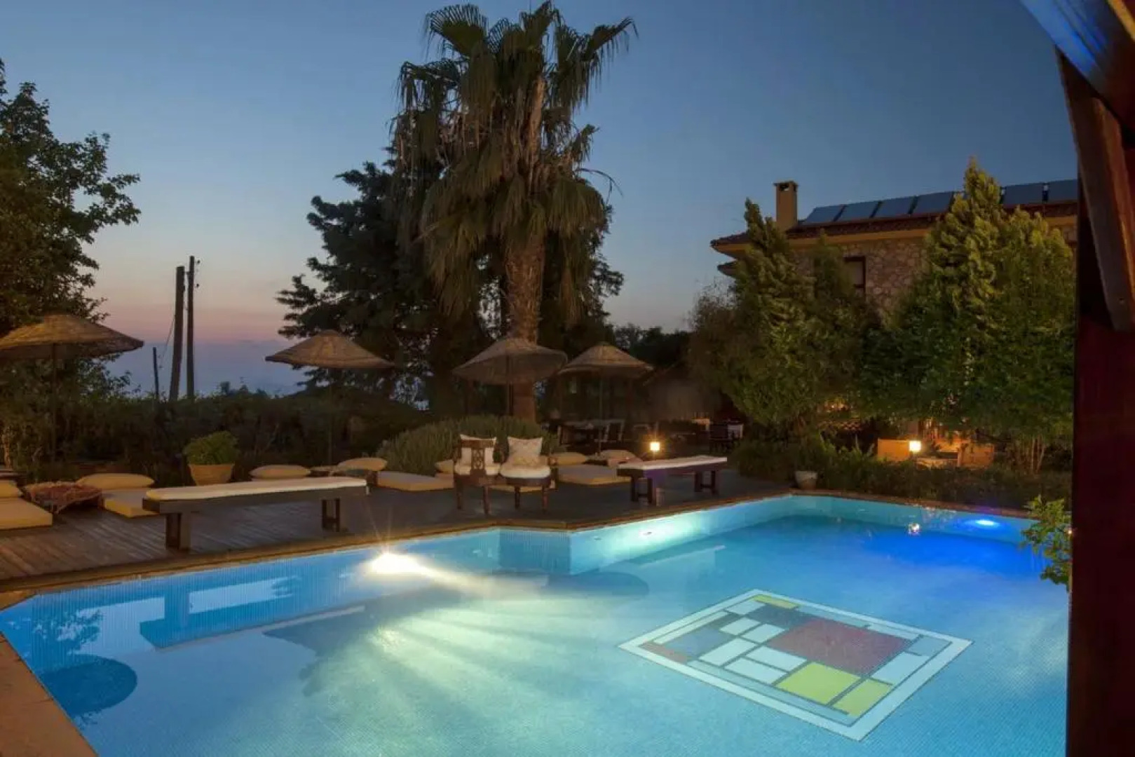 Villa With 6 Bedrooms in Fethiye, With Wonderful sea View, Private Pool, Enclosed Garden - 2 km From the Beach