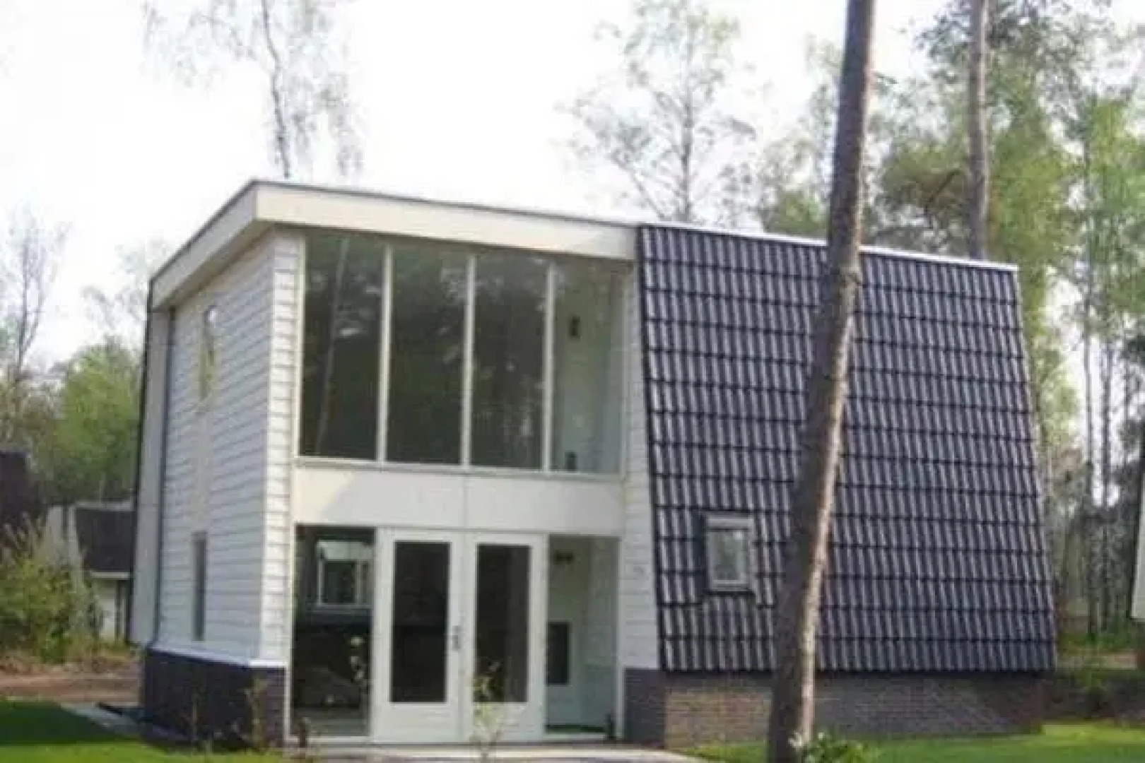 Modern villa with deco fireplace and dishwasher in De Veluwe