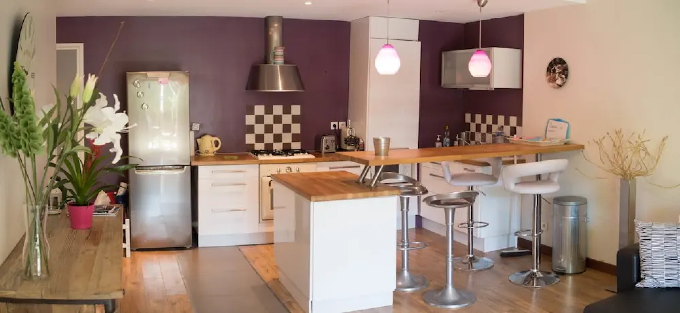 Appartement de Charme une Chambre avec Jardin