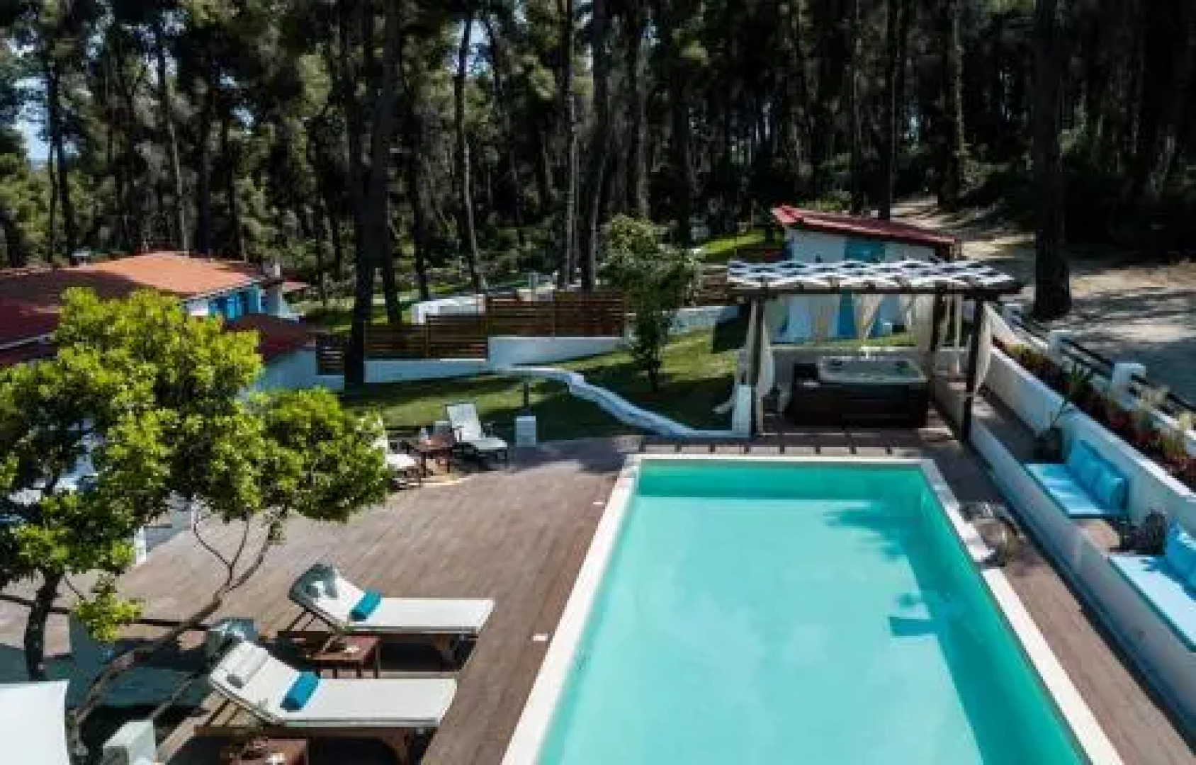 Sani Beach Forest Villa
