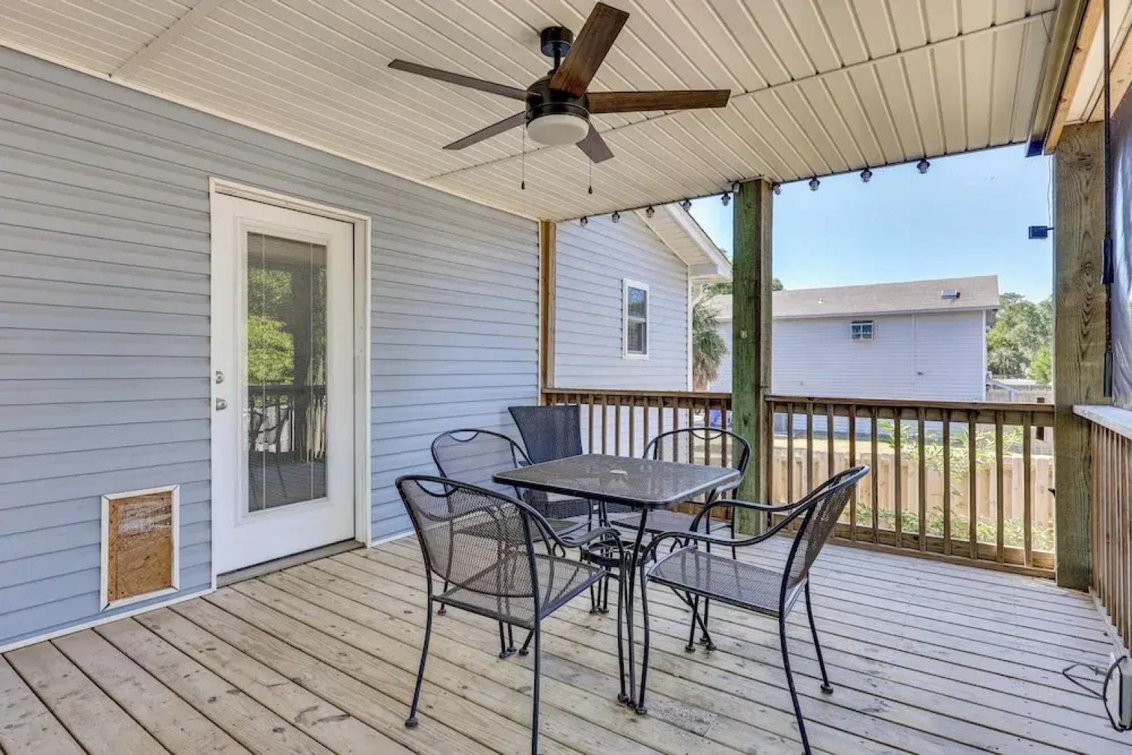 Fenced Yard, 1 Mi to Beach: Oak Island Family Home