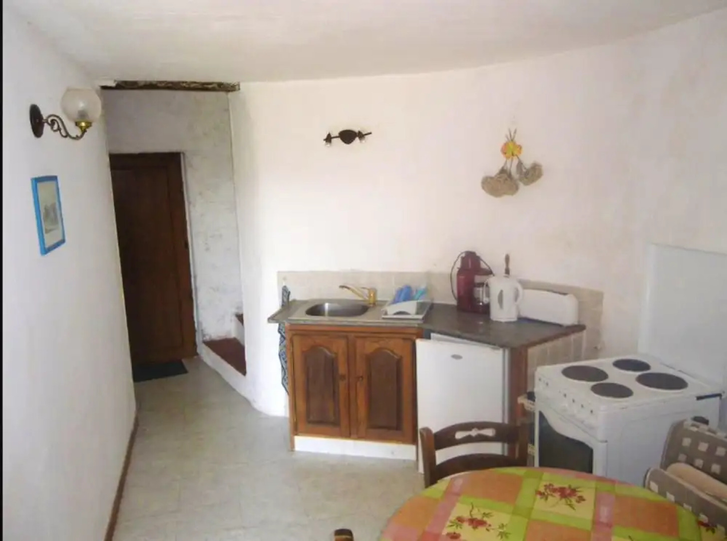 House With one Bedroom in Cervione, With Wonderful sea View and Furnished Terrace - 100 m From the Beach