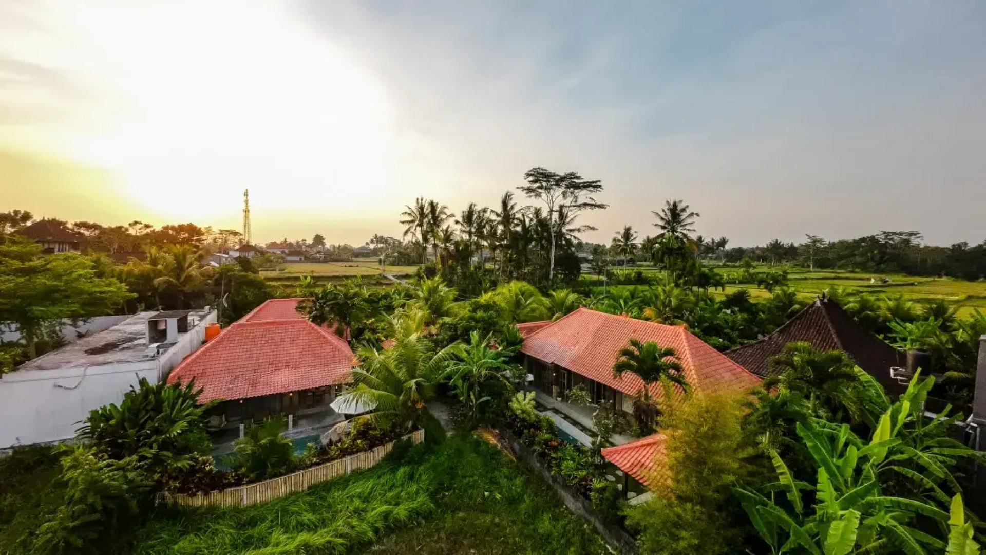 Nyaman Villas by EVDEkimi - Romantic escape among rice fields with Pool, Terrace