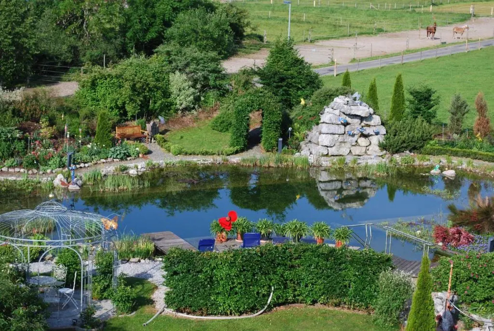 Ferienwohnung, 2 Schlafzimmern, Südbalkon, Saunanutzung
