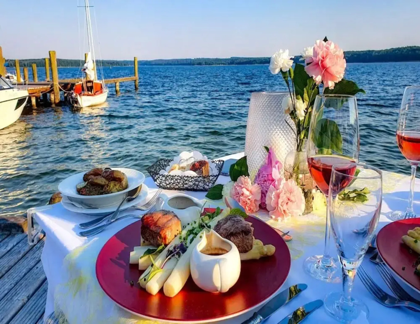 Wohnung in Plau am See mit Garten