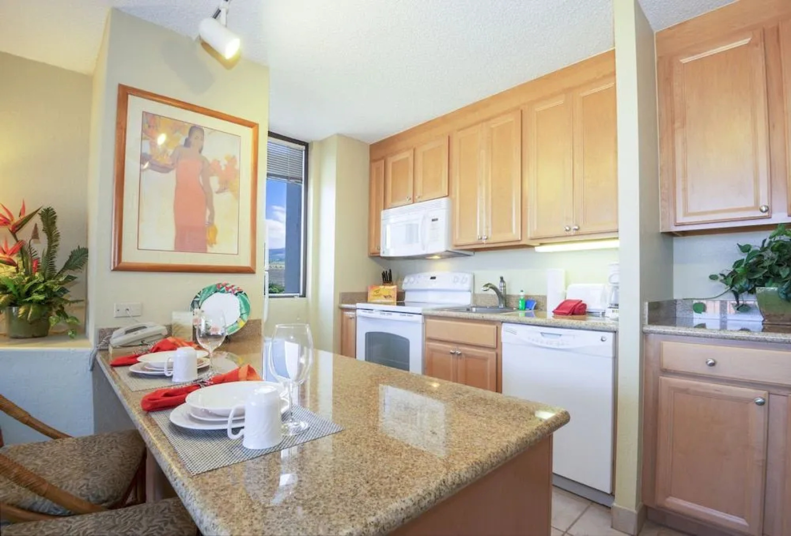 Kaanapali Shores Studio 742 Studio Bedroom Condo by RedAwning