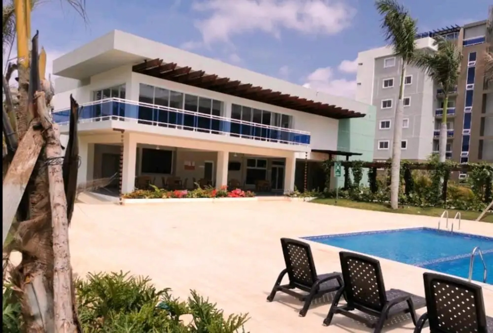 3 bedrooms appartement with shared pool furnished garden and wifi at Santiago De Los Caballeros