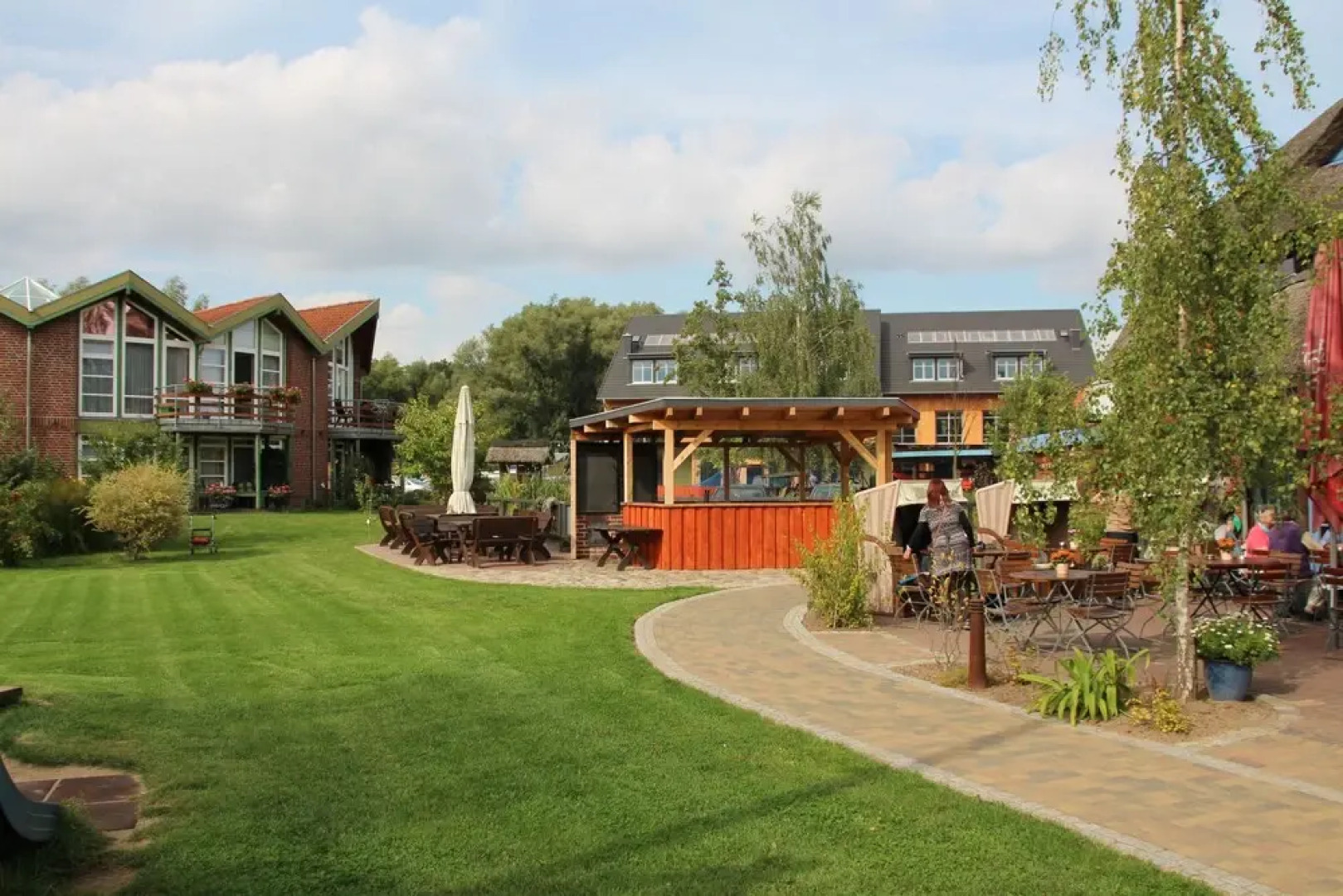 An der Metow-Ferienpark.Hotel