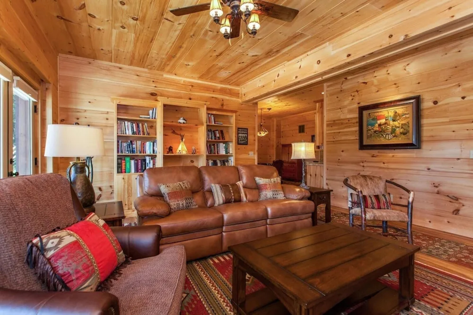 Mountain-view Retreat W/ Hot Tub & Firepit 4 Bedroom Cabin