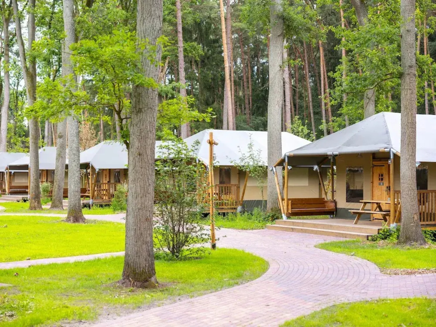 Luxuszelt im Serengeti Park
