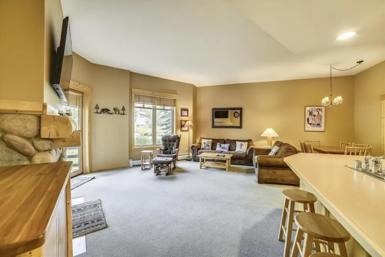 Tucker Mountain Lodge 102 2 Bedroom Condo by RedAwning