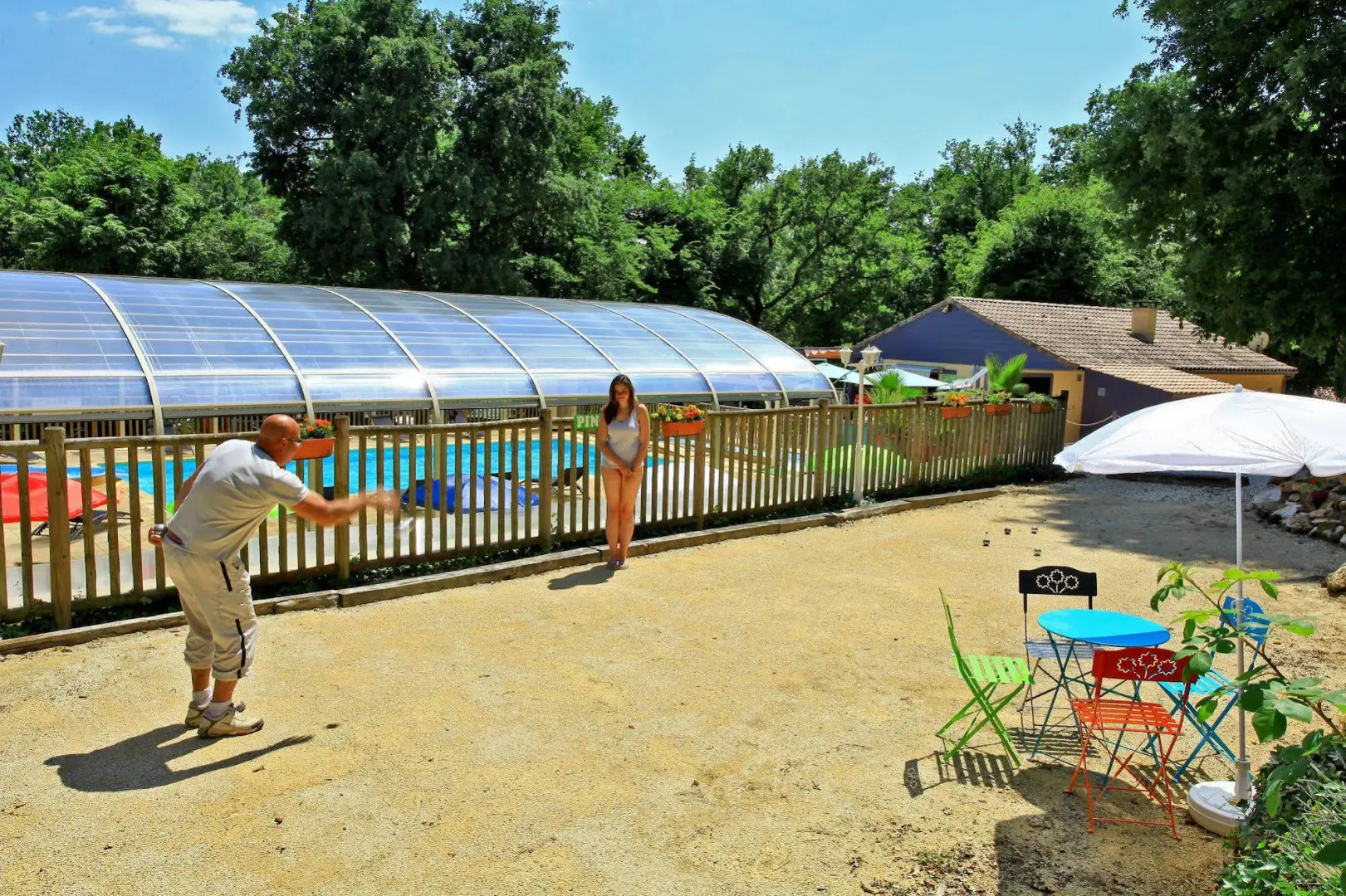 Les chambres du club vert du Périgord