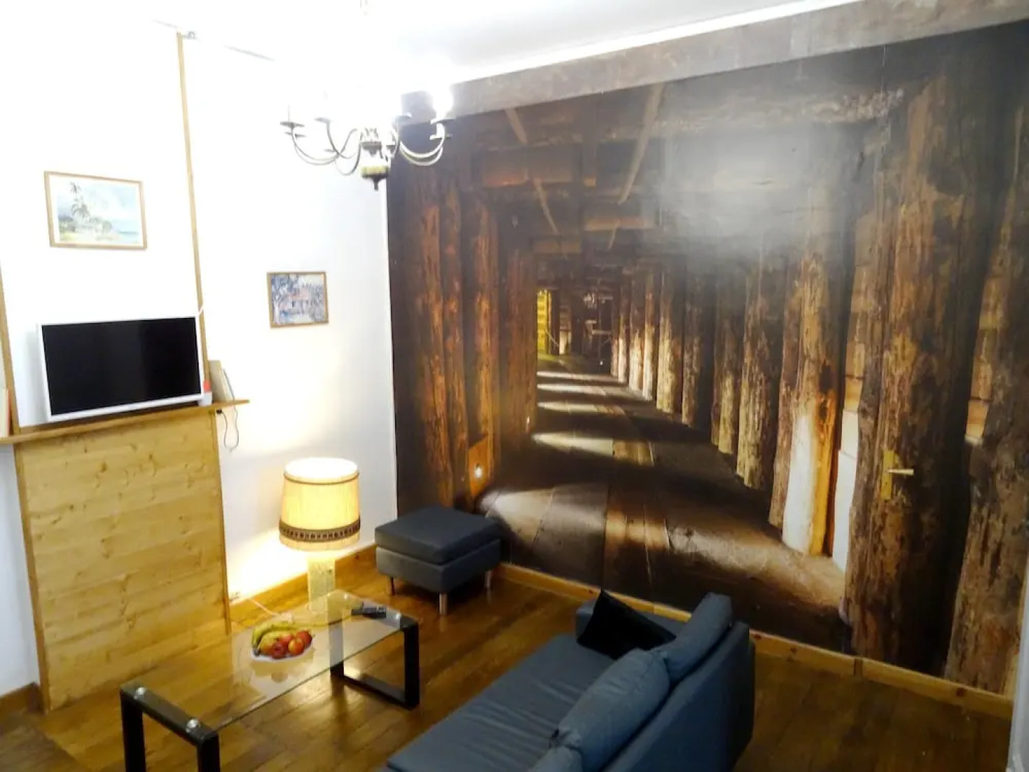 Apartment With one Bedroom in Jumilhac-le-grand, With Wonderful City View, Enclosed Garden and Wifi