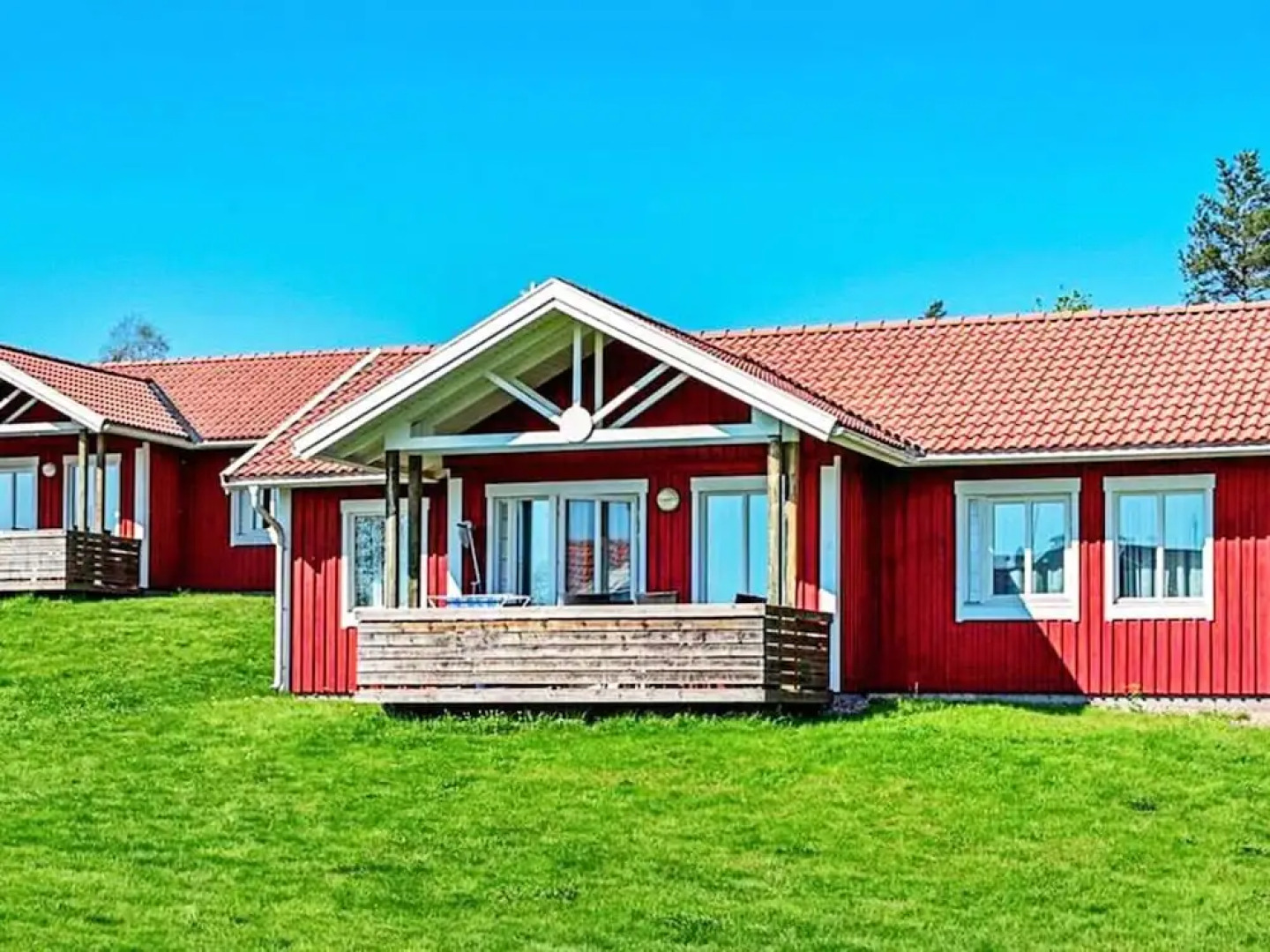 8 Person Holiday Home in HOK