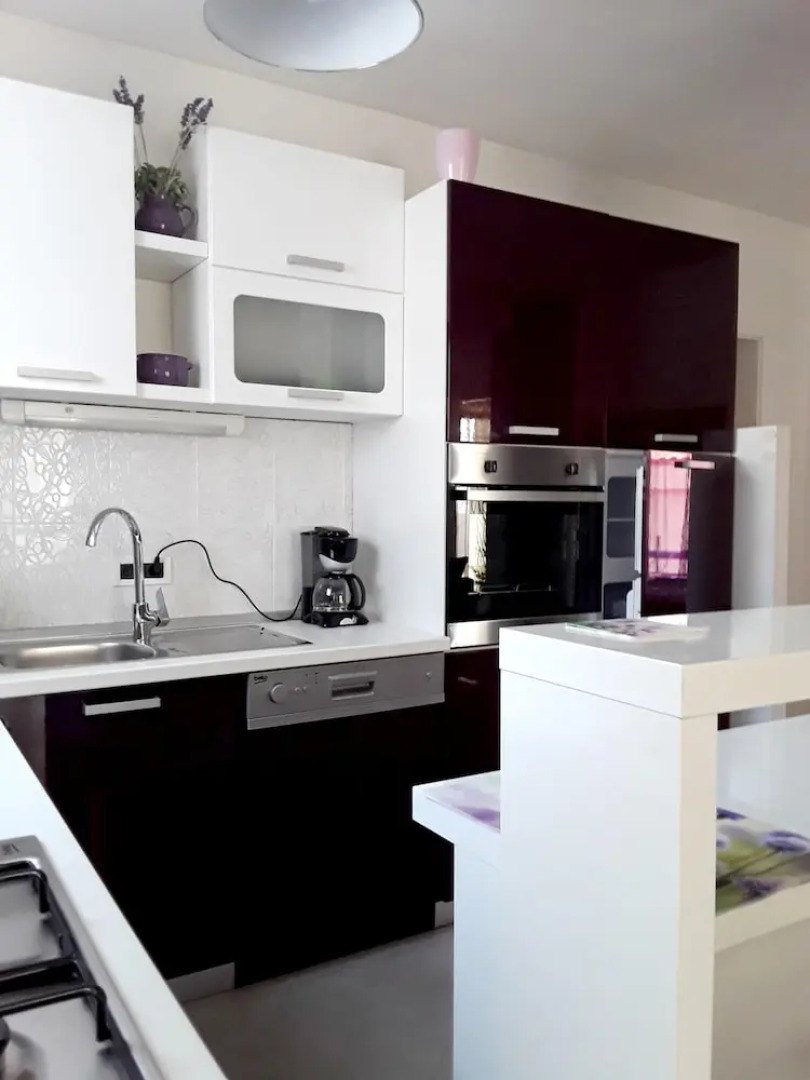 Apartment With 3 Bedrooms in Cesarica, With Wonderful sea View, Enclos