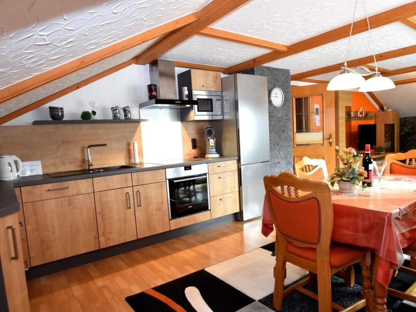 Apartment on the 1st Floor of a Country House in the Bavarian Forest With Balcony