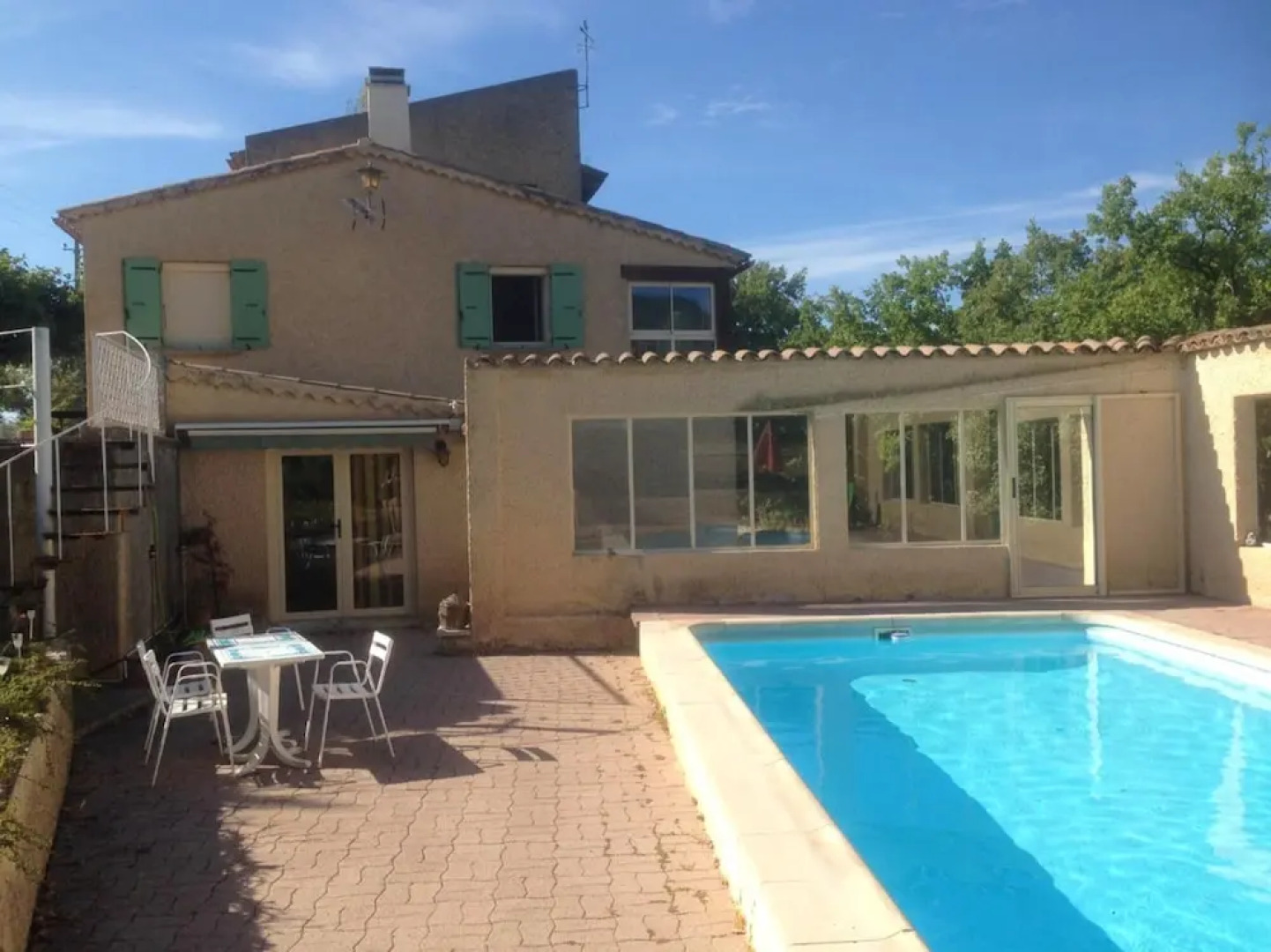 Villa with 3 Bedrooms in Mollans-Sur-Ouvèze, with Wonderful Mountain View, Private Pool, Enclosed Garden