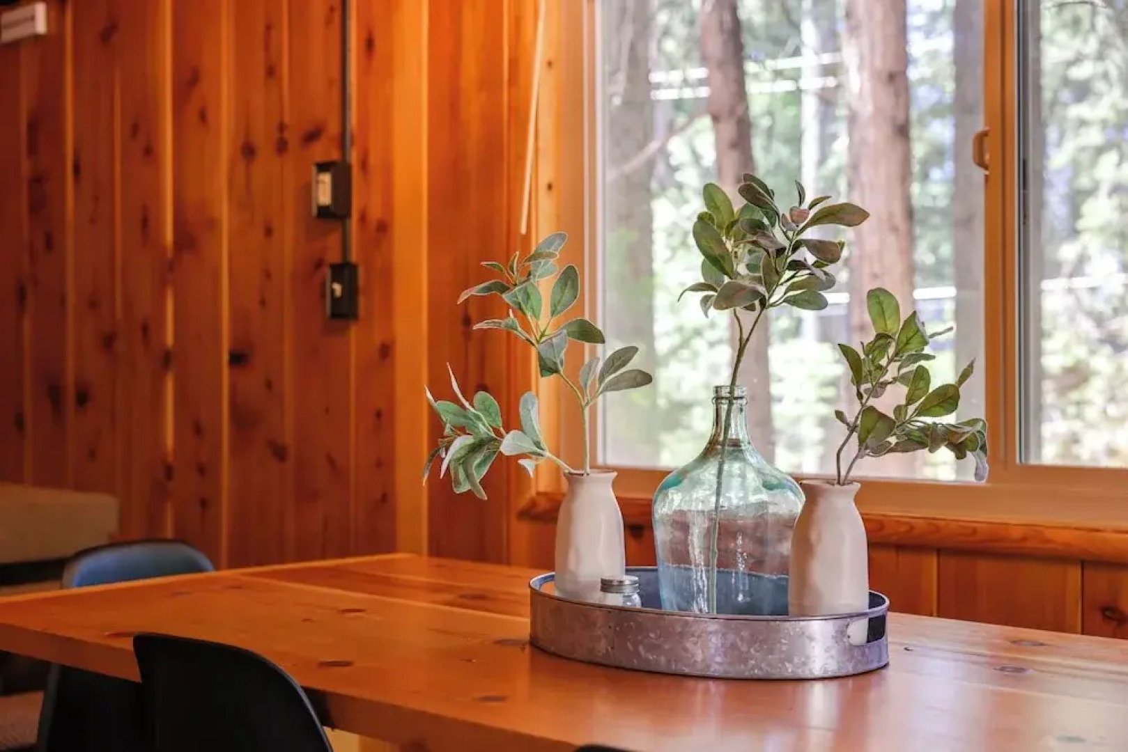3 Mi to Big Trees State Park: Cabin w/ Scenic Deck