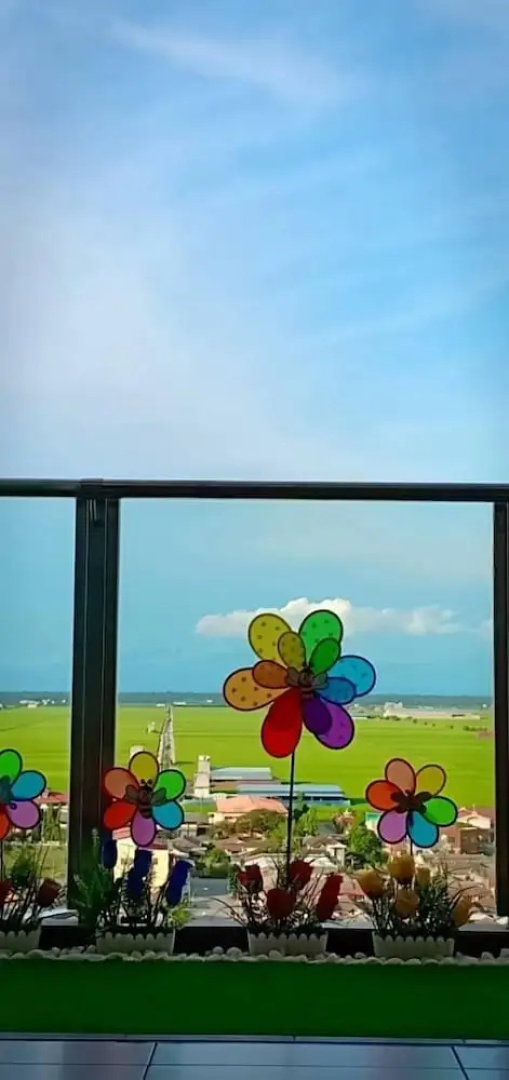Windmill Cartoon at Sunrise Homestay
