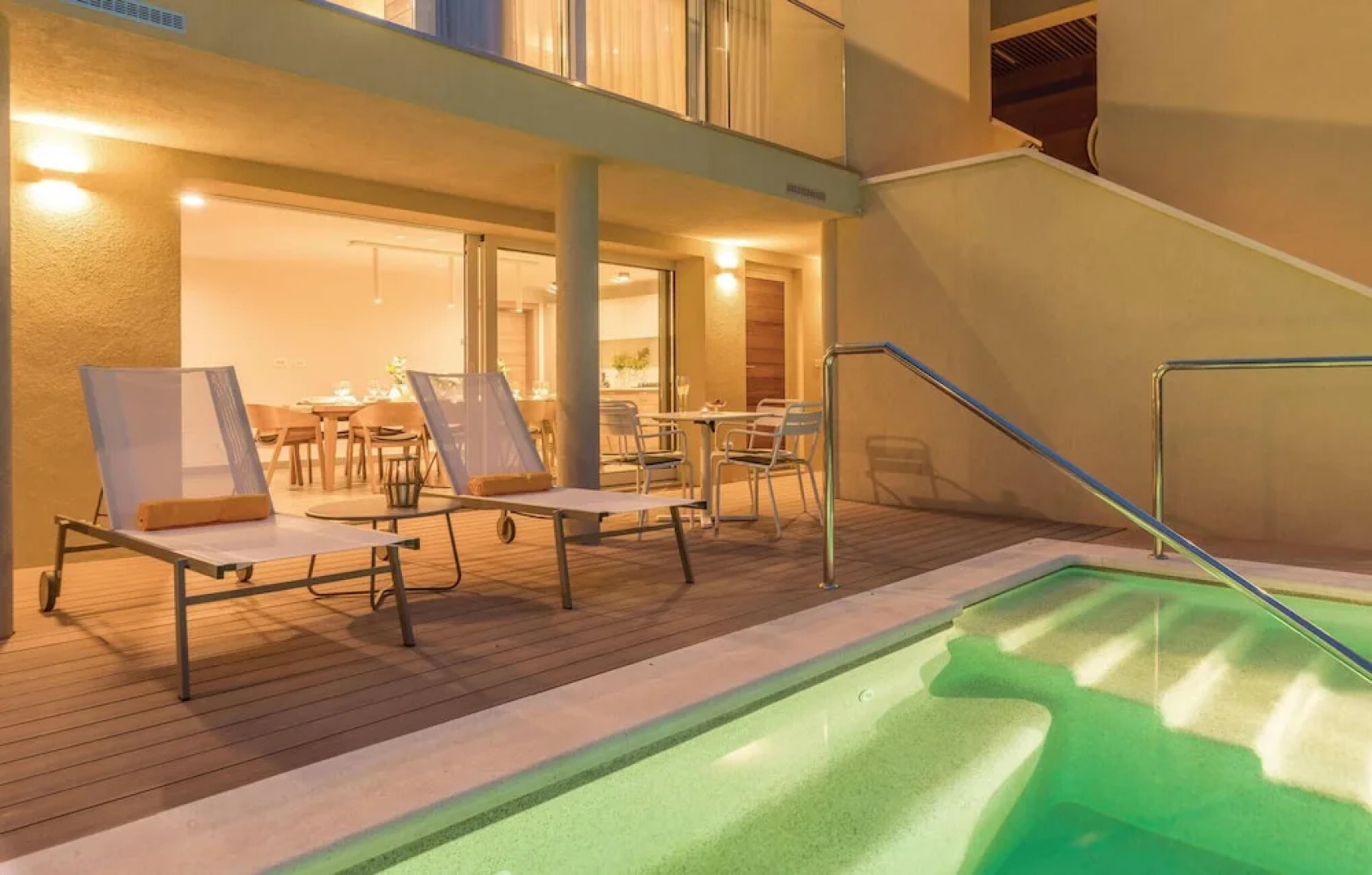 Beautiful Home in Plomin With Jacuzzi, Wifi and 1 Bedrooms