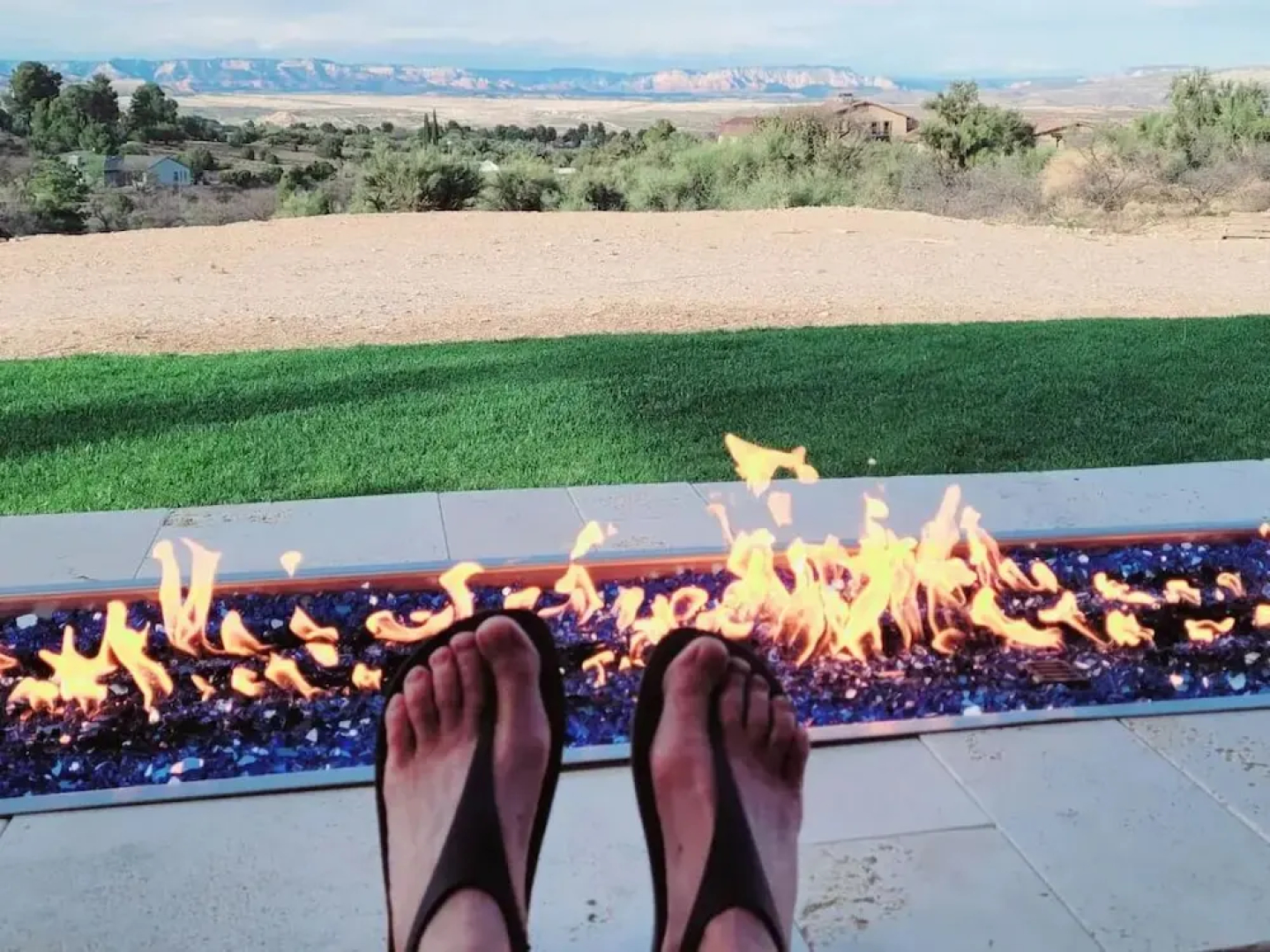 Beautiful Home with Incredible Red Rock Views With Outdoor Fire Pit