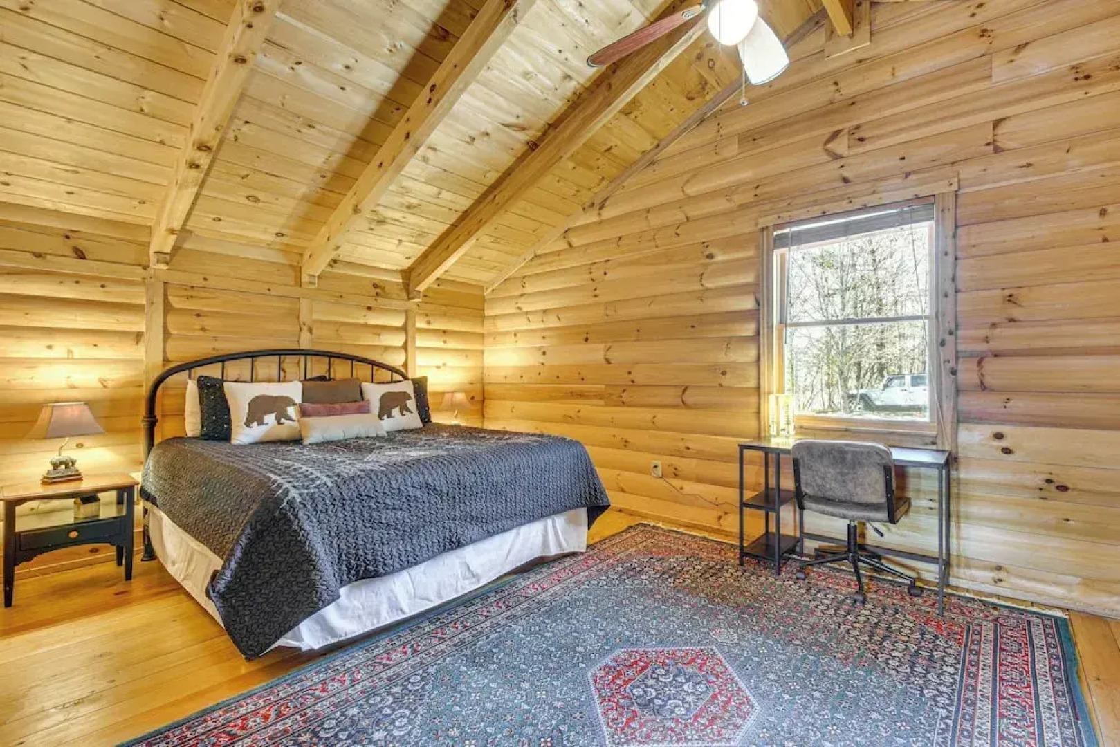 3 Mi to Dtwn Clayton: Cabin w/ Trail Access!