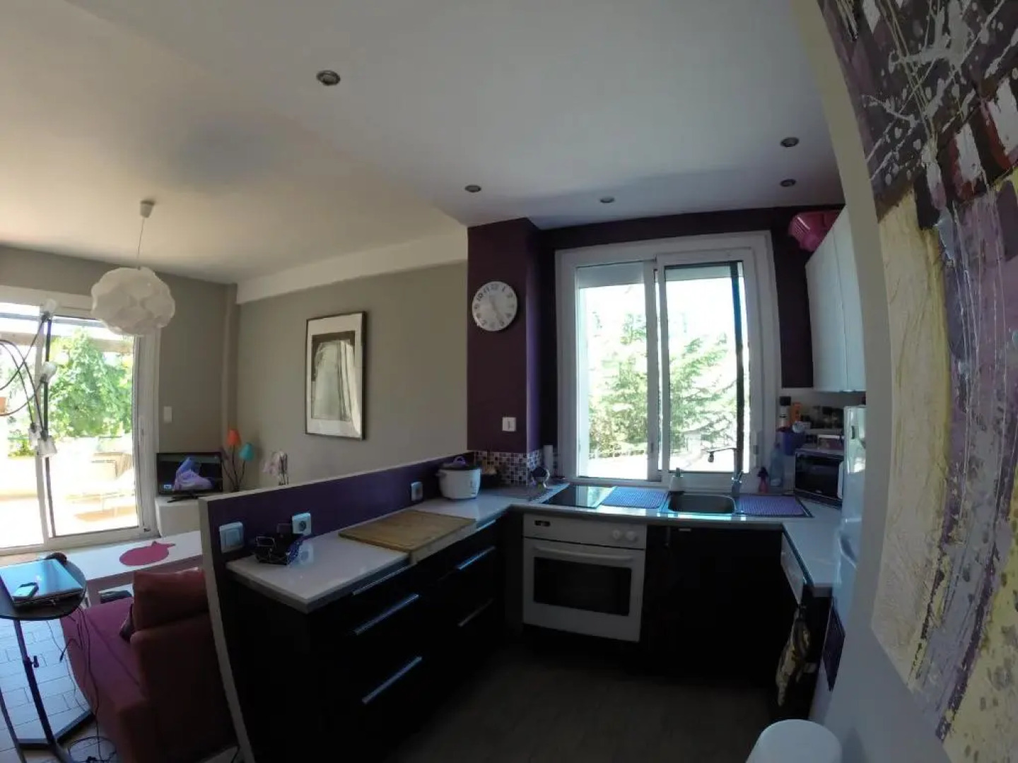 T2 refait à neuf, Terrasse 15m2