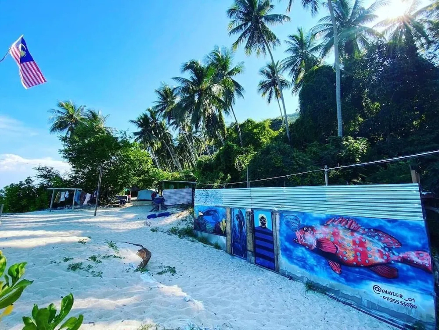 Redang Campstay Bamboo House