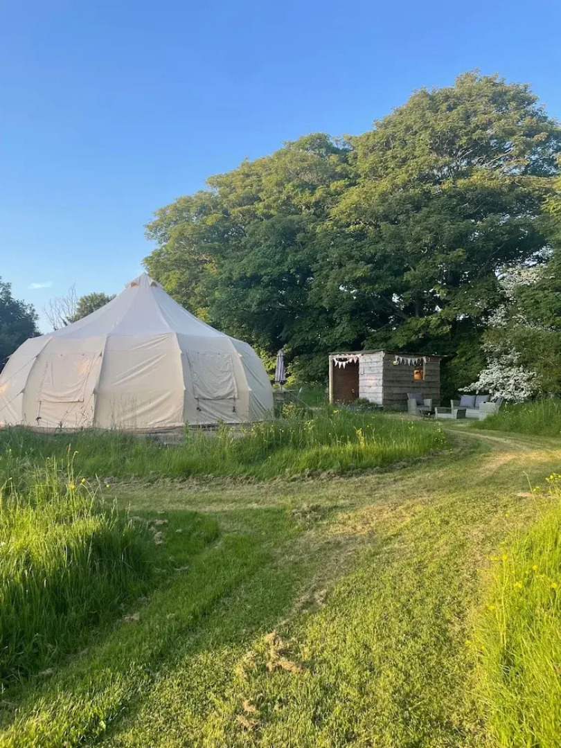 Beautiful Bell Tent Stay