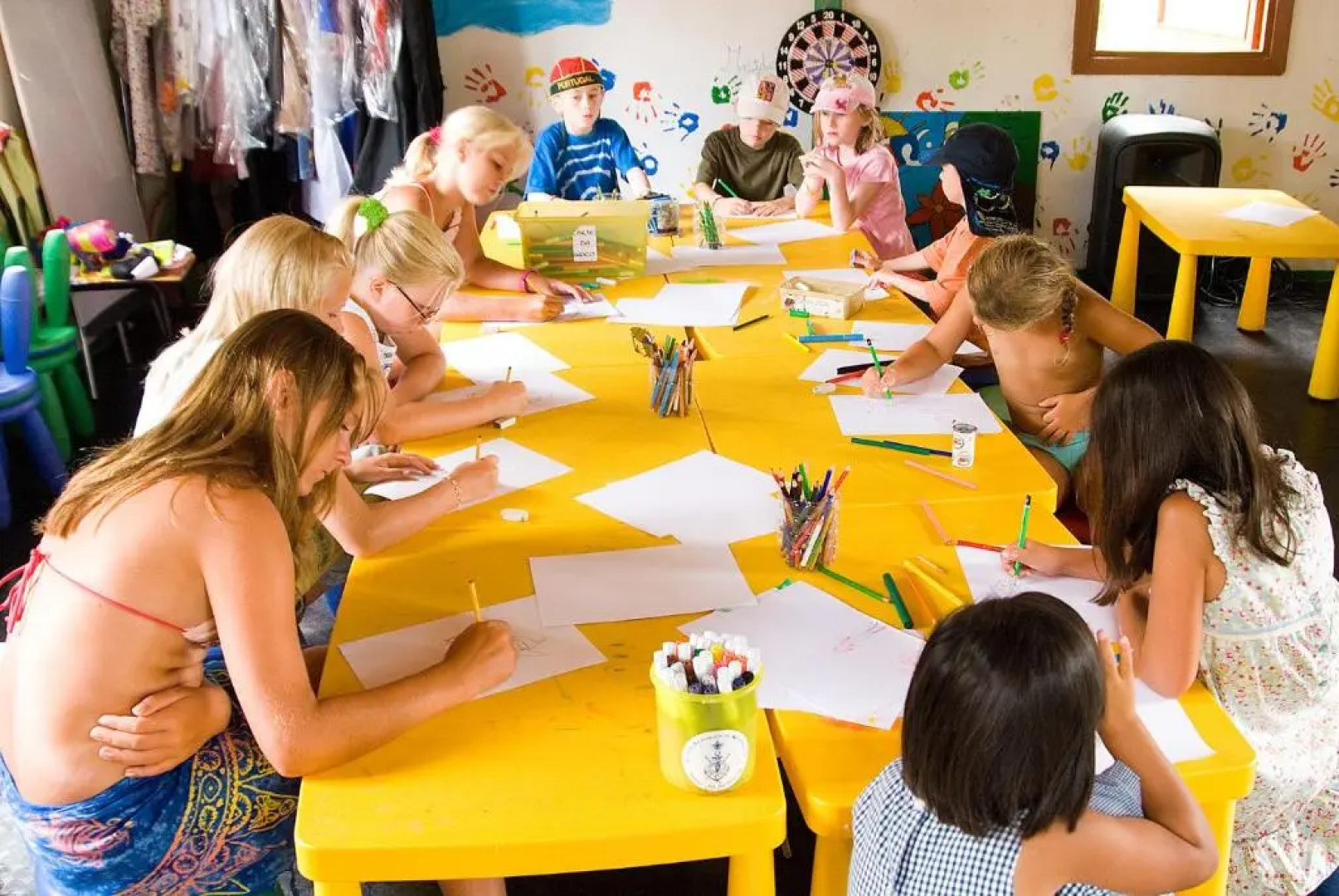 Happy Camp mobile homes in Butterfly Camping Village