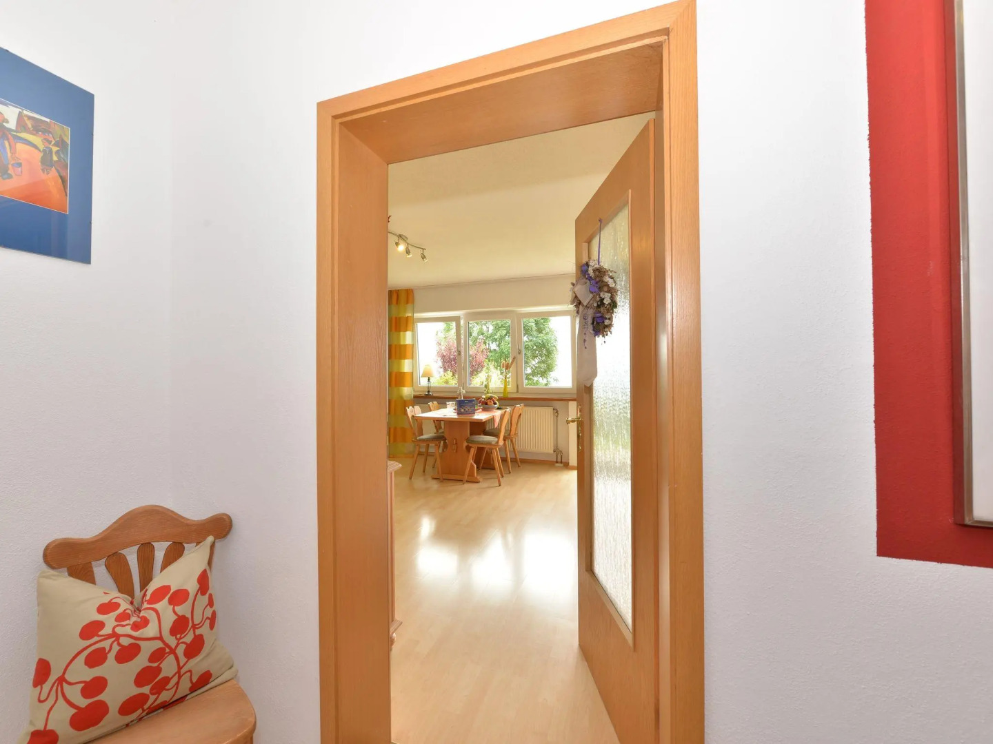 Bavarian style apartment in Bavaria with private terrace