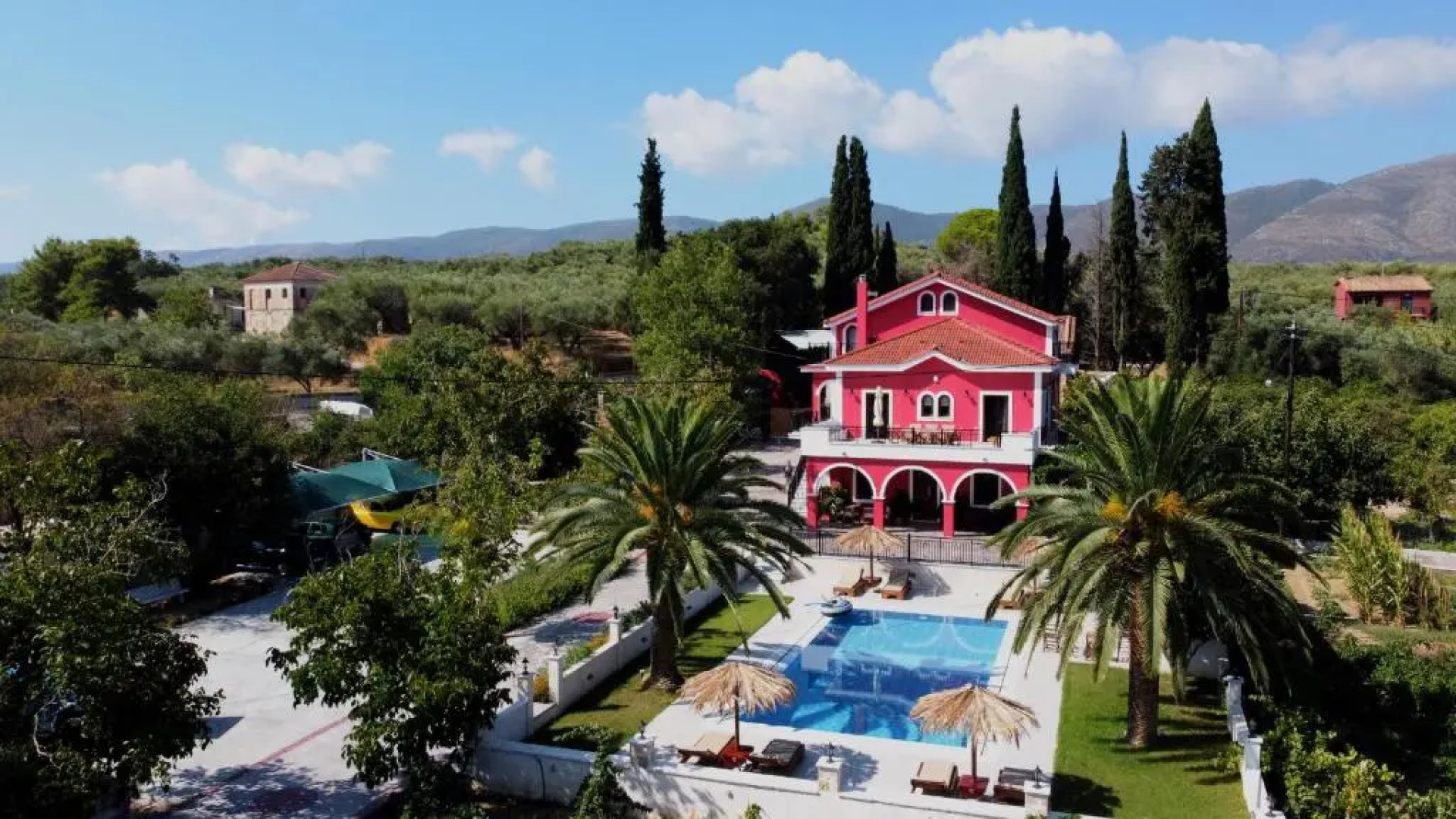 Zissis Villa & pool 5min drive to beach