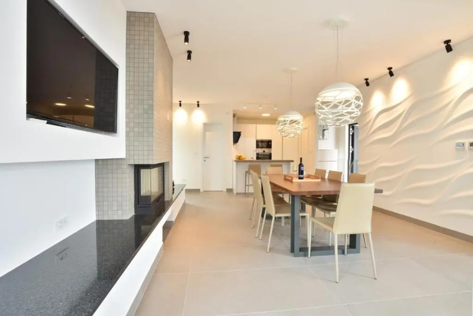 Luxury, seafront Villa IVAN with heated pool only 100m from beach