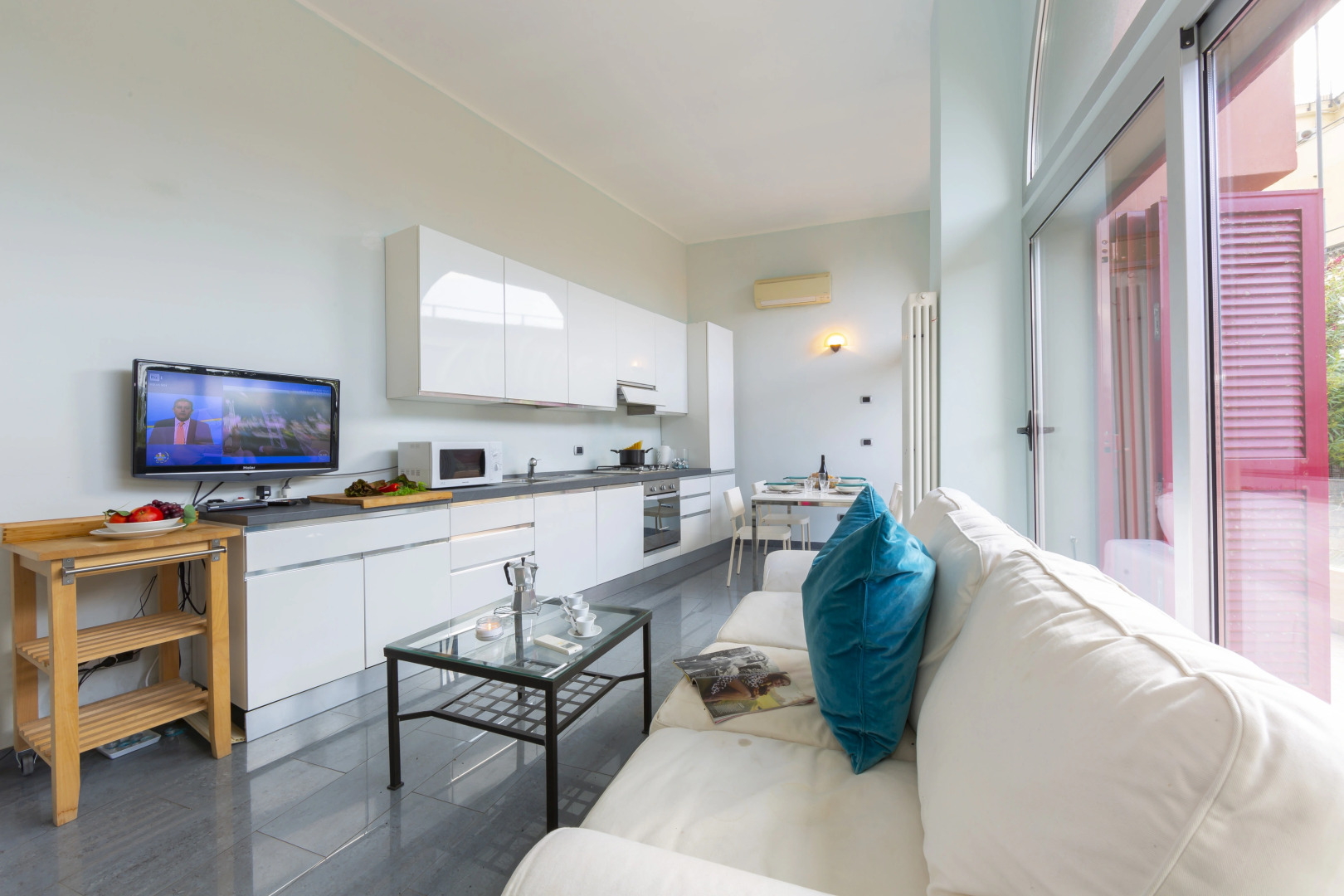 Sunset Frame 1 few steps from sea