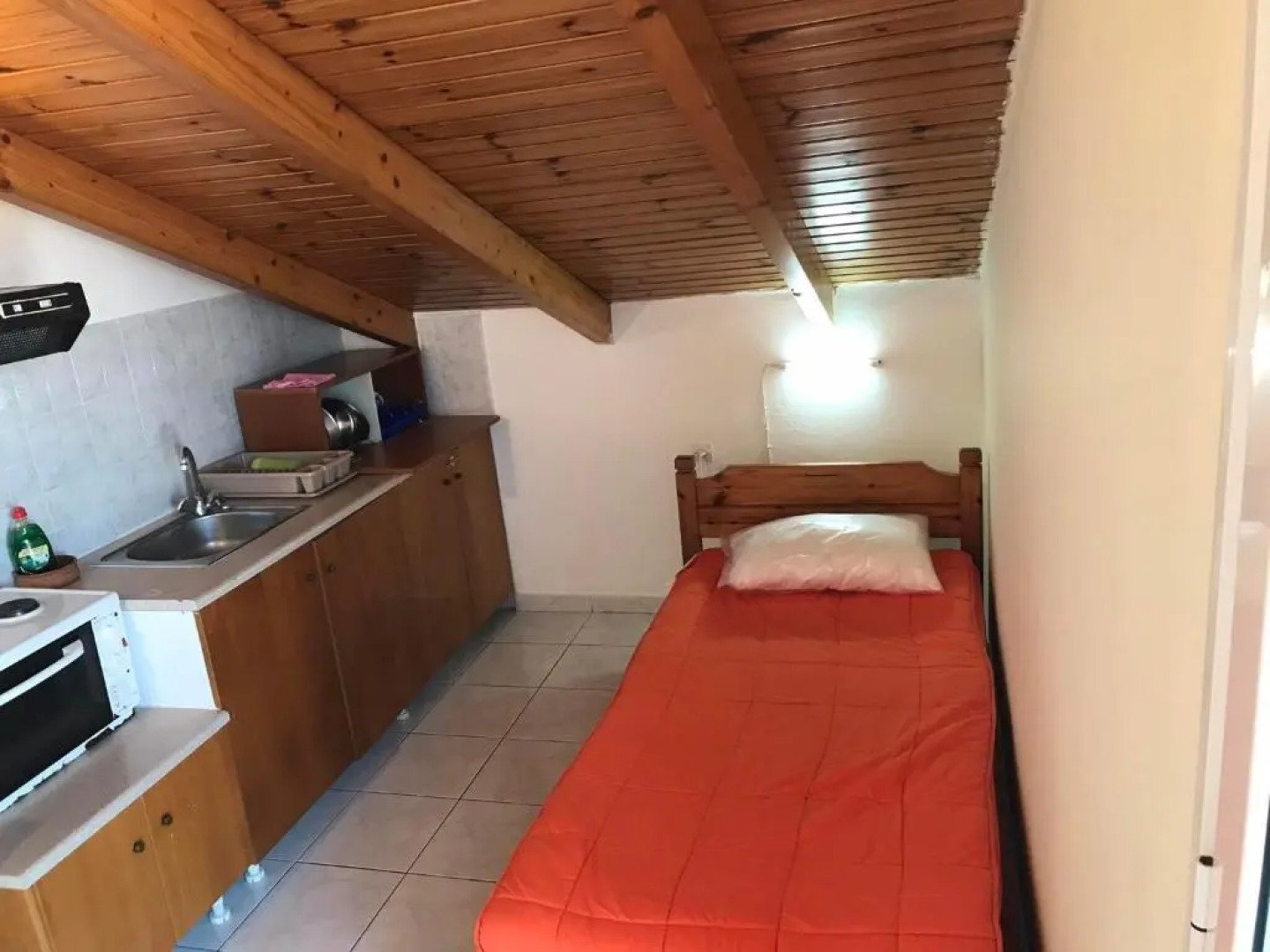 Ion Apartments Messolonghi Single Bed Room Mountain View Loft